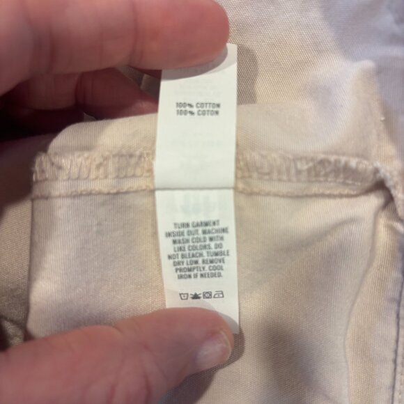 Offline By Aerie Lightweight Spring Coat Light Pink White Zipper & Pockets - Picture 7 of 7